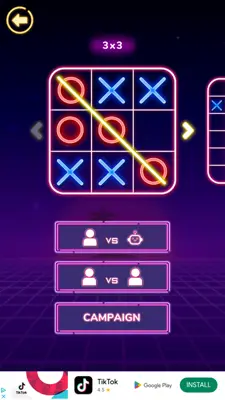 Tic Tac Toe android App screenshot 1